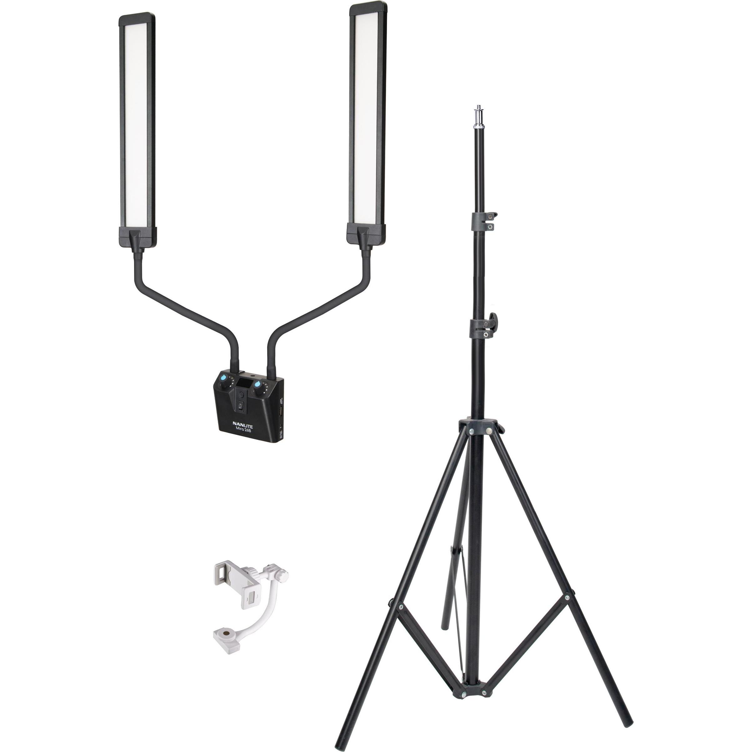 Nanlite Mira 26B, Luce Continua