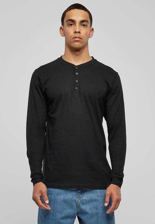 Image du produit Urban Classics Basic Henley L/S Tee (XS)