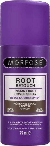 Image du produit Morfose Root Concealer Spray – Marron Foncé (75 ml) (75 ml)
