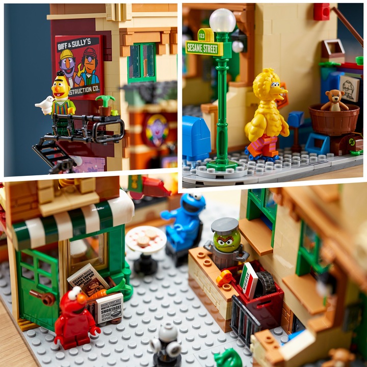 Actual product image LEGO 123 Sesame Street (21324, LEGO Ideas, LEGO Rare Sets)