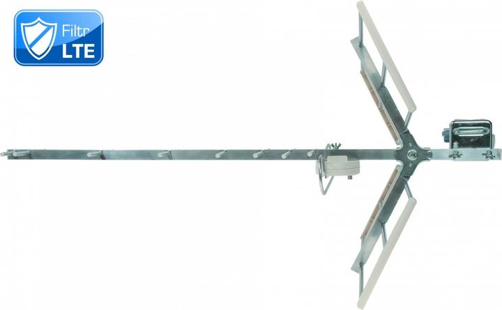 Produktbild TechniSat HDT-TechniYagi und externen kierunowa (Yagi-Antenne, 25 dB, DVB-T / -T2)