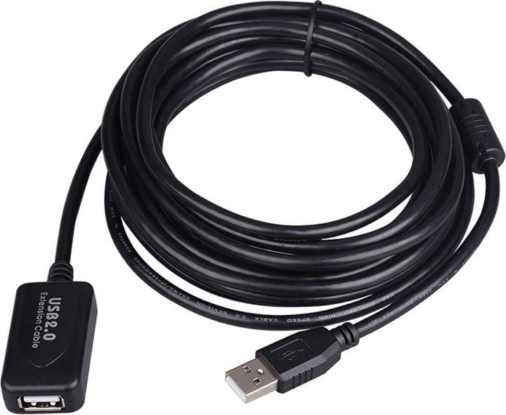 Productafbeelding Value USB 2.0-Kabel, 5 m, aktive Verlängerung (5 m, USB 2.0)