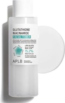 Image du produit Aplb Niacinamide Glutathione Face Tonic Lipo Gluta Niac Cen 15.2% 5.41 (Tonique visage, 5410 ml)