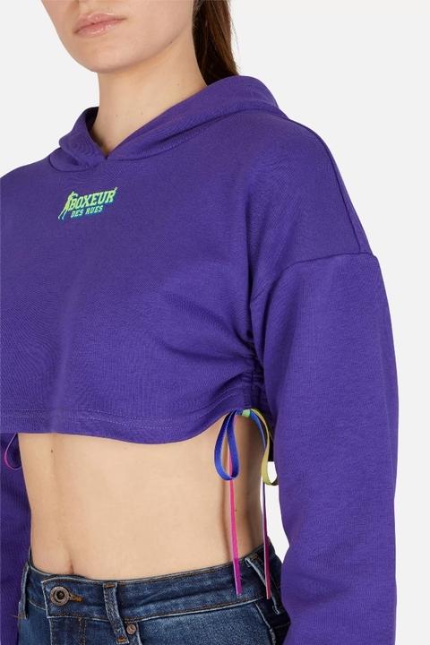 Image du produit Boxeur des Rues Cropped Hoodie Sweatshirt (XL)