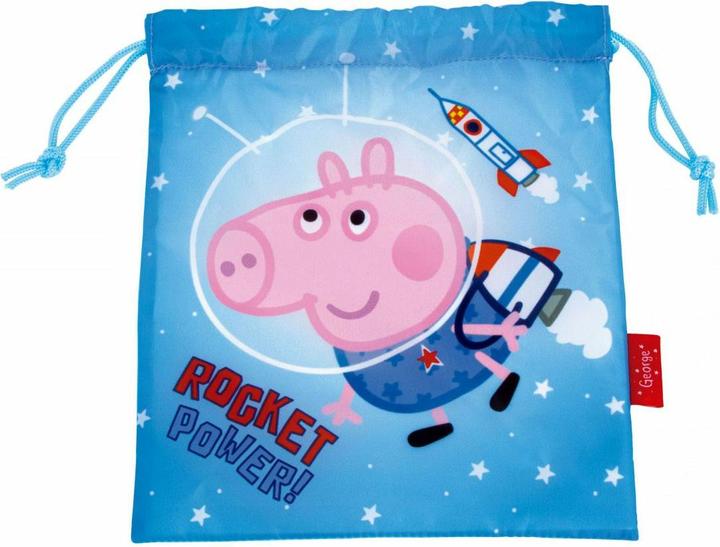 Produktbild Peppa Pig Snackbeutel George Space Travel