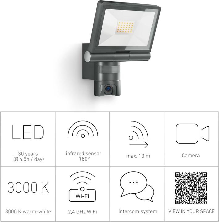 Immagine prodotto Steinel Xled Cam (2200 lm, IP44)