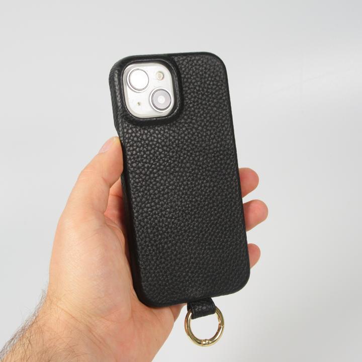 Immagine prodotto PhoneLook Coque Premium cuir véritable de luxe avec lanière en cuir réglable et amovible + MagSafe (Apple iPhone 15)