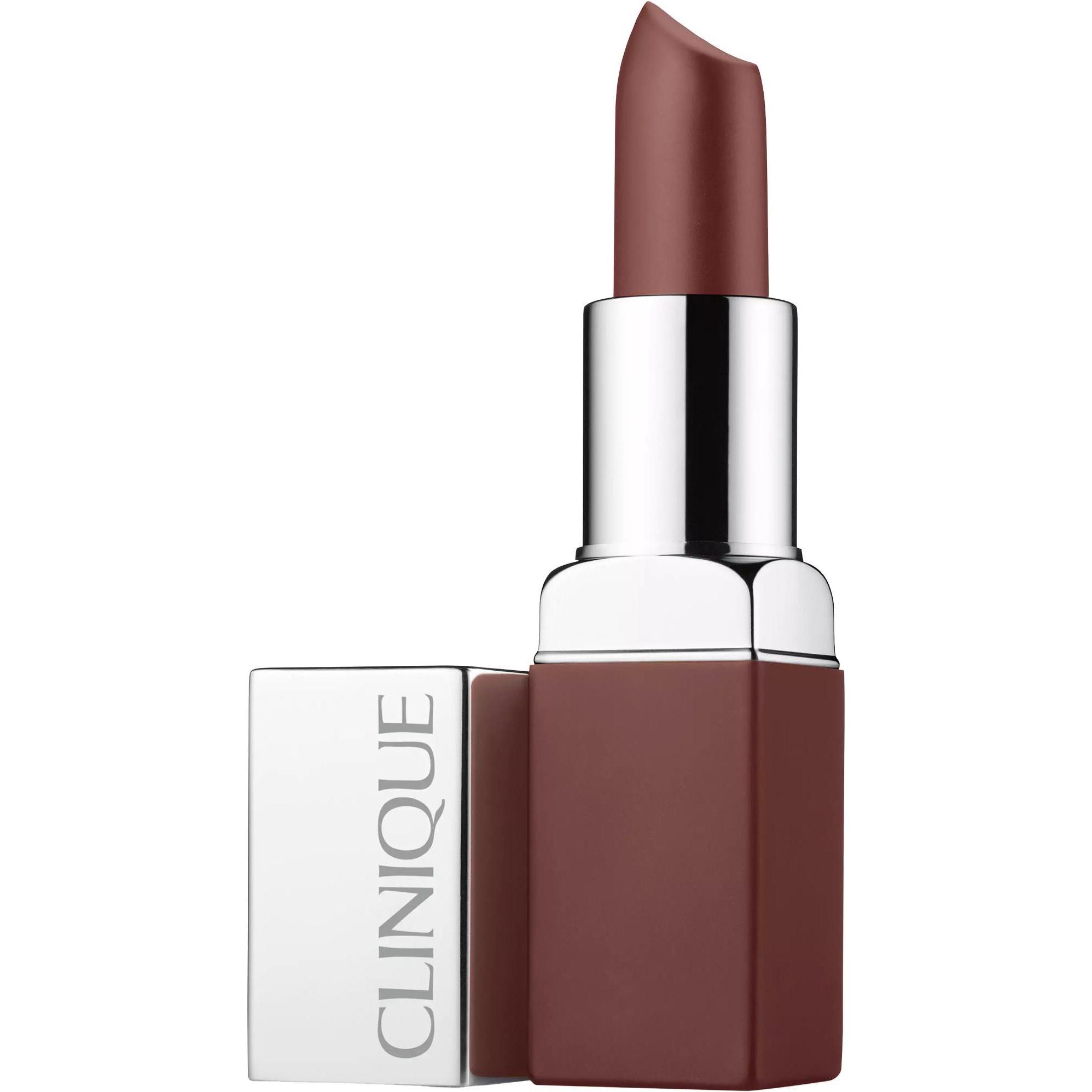 Clinique, Lippenstift + Lipgloss, Pop Matte (Braun)