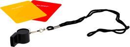 Actual product image Referee whistle With cards