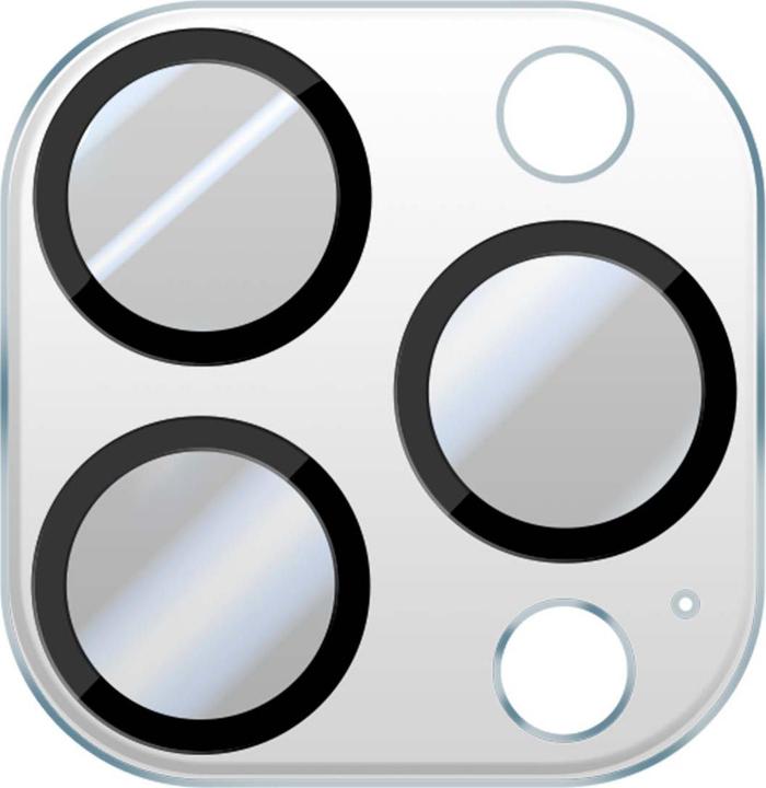 Produktbild Crong Lens Shield – Glas für die Kamera und das Objektiv des iPhone 13 Pro / iPhone 13 Pro Max (1 Stk., Apple iPhone 13 Pro)