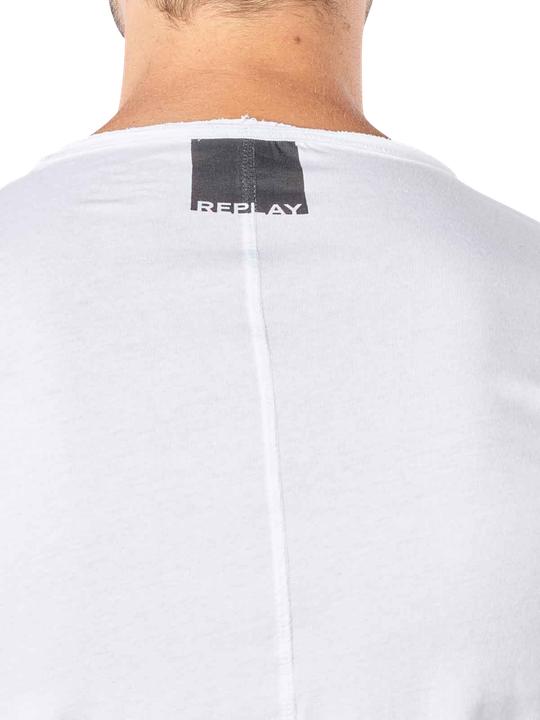 Immagine prodotto Replay Maglietta in cotone bianco (XXL)