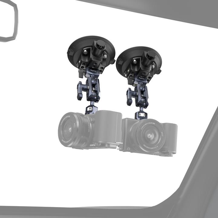 Actual product image SmallRig 4" Suction Cup Camera Mount Kit for Vehicle Shooting (Various)