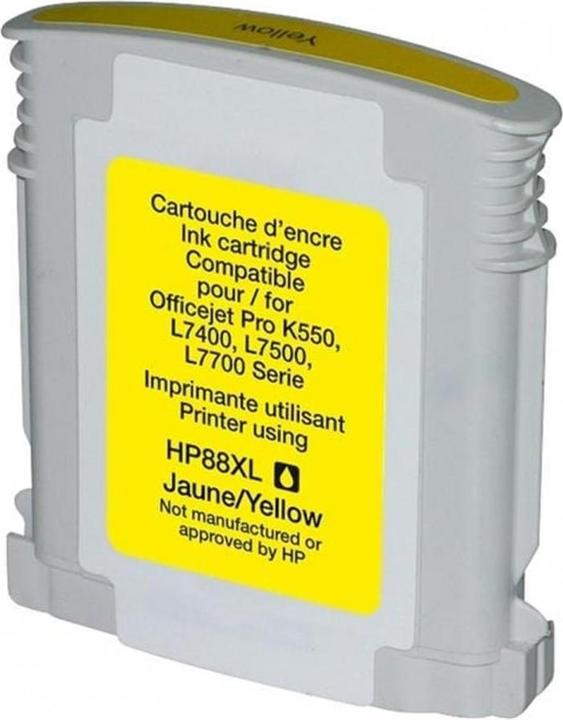 Image du produit Generic Ink Encre HP C9393A No. 88 XL Yellow (Y)