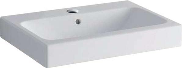Geberit Keramag / Aanrechtwastafel iCon 60 cm wit met Keratec glazuur 124560600 (480 mm, 600 mm)