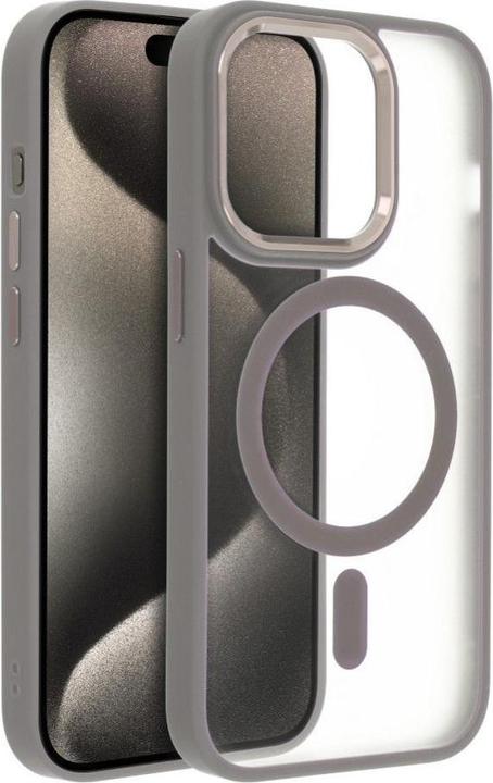 Image du produit OEM Back panel cover MATTE MAG COVER case compatible with MagSafe for IPHONE 17 Pro titanium (Apple iPhone 17 Pro)