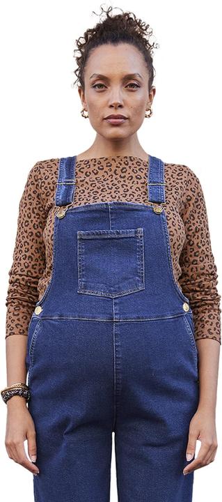 Actual product image Envie de Fraise Weite Umstands-Latzhose aus waterless-Denim (Frequency band 38 (2600 MHz))