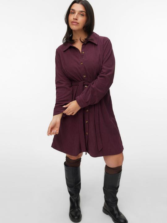 Produktbild Vero Moda VMCCLEO Kurzes Kleid Hemdblusenkleid (48)