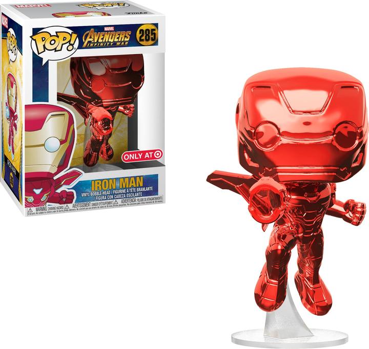 Produktbild Funko POP Marvel Avengers Infinity War Iron Man Red Exclusive