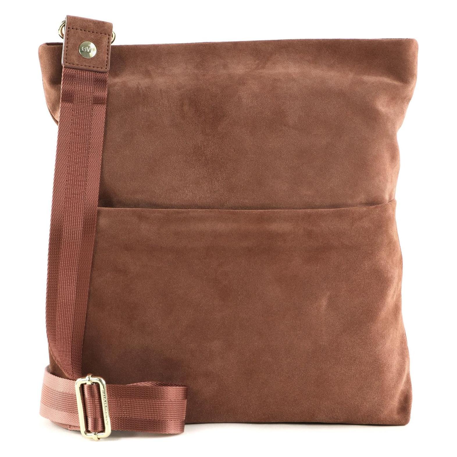 Mandarina Duck, Damen, Handtasche, Mellow Velvet Crossover, Braun