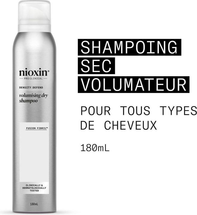 Actual product image Nioxin Density Defend Volumizing Dry Shampoo with Peppermint Oil 180ml (Dry shampoo, 180 ml)