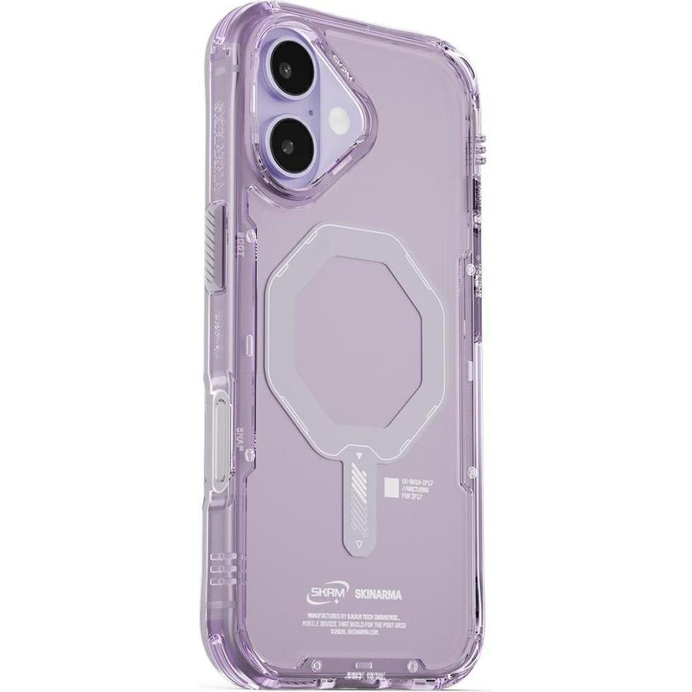 Skinarma Saido case for iPhone 17 Magnetic Charging lilac (Apple iPhone 17), Cover smartphone, Viola
