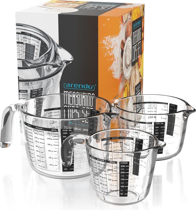 Actual product image Arendo Measuring jug set (1000 ml)