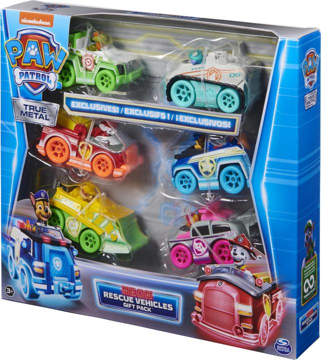 Image du produit Paw Patrol PAW True Metal 6-Pack (néon)