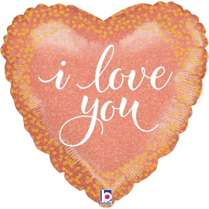 Oaktree - Ballon en aluminium LOVE YOU (1 x)