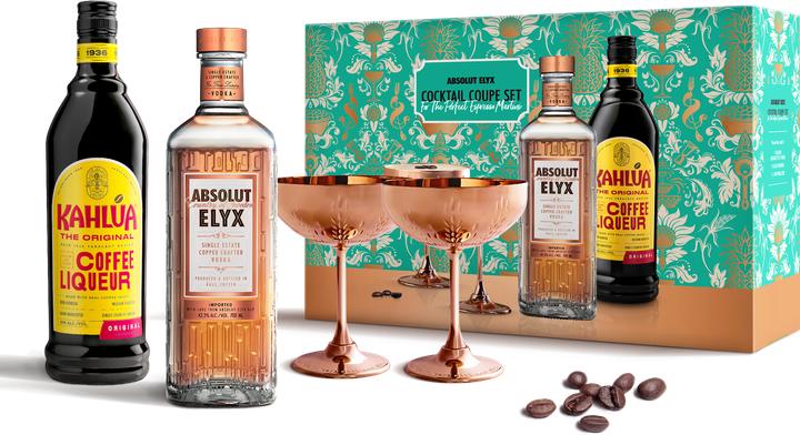 Produktbild Absolut Espresso Martini Cocktail Set (2 x 70 cl)