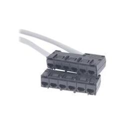 Thumbnail - APC Data Distribution Kabel CAT5e UTP CMR Gray 6xRJ-45 Jack bis 6xRJ-45 Jack 9ft 27m (U/UTP, CAT5e, 2.70 m), Netzwerkkab...
