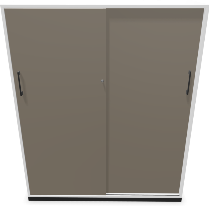 Actual product image Narbutas Choice sliding door cabinet (120 x 40 x 146.5 cm)