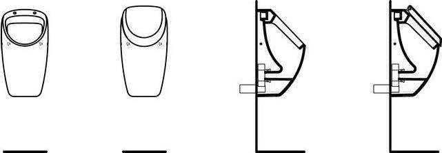 Immagine prodotto Ideal Standard Orinatoio ad aspirazione Raccordo per coperchio bianco E567601