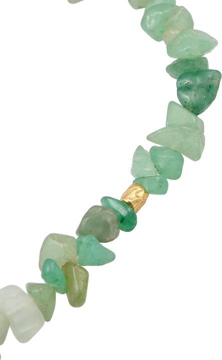 Immagine prodotto Elli Bracciale con pietre preziose, organico (16 cm, Plastico, Argento 925 placcato oro, Avventurina)