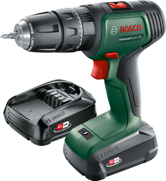 Actual product image Bosch Home & Garden UniversalImpact 18V (Rechargeable battery operated)