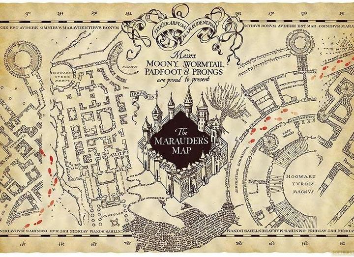 Produktbild GB Eye Harry Potter - Karte des Rumtreibers (66 x 46 cm)