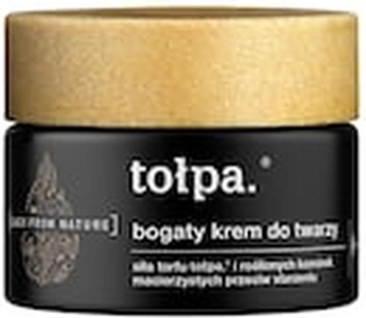 Actual product image Tołpa Black From Nature bogaty krem do twarzy na dzień 50ml (50 ml, Day cream)