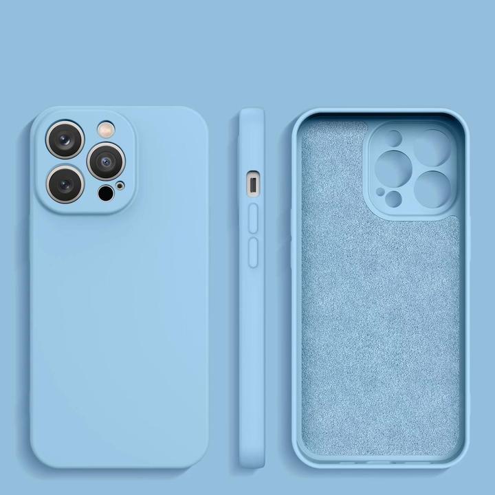 Produktbild Hurtel Silikonhülle für Samsung Galaxy A14 5G / Galaxy A14 Silikonhülle hellblau (Samsung Galaxy A14 5G)