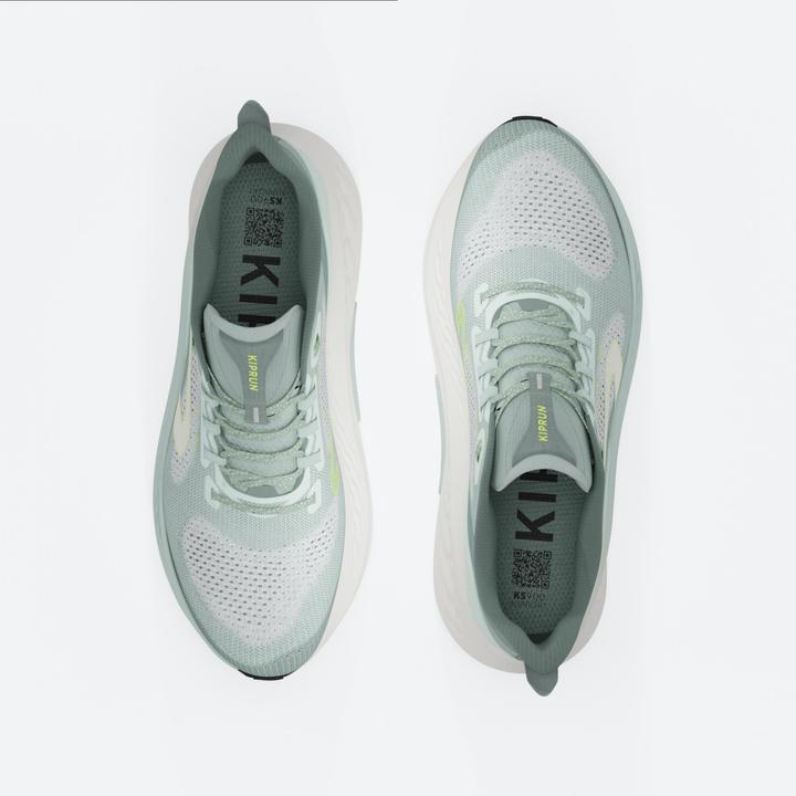 Actual product image Kiprun Women's road running shoes - KS900 Support Green & Khaki (40)
