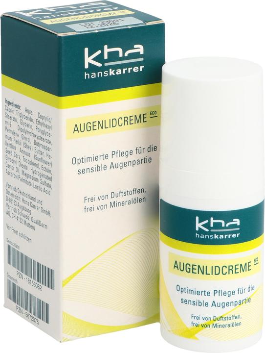 Image du produit Hans Karrer Crème pour les paupières Eco Disp (Crème, 15 ml, Jour + nuit)