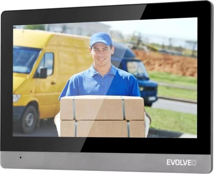 Actual product image Evolveo DoorPhone AHD10, WiFi Home Video Doorphone Kit with Door Control and RFID, Black Silver 1 (RFID-blocking, Wi-Fi)