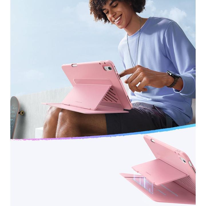 Actual product image ESR - Flip Hybrid (with Pencil Holder) - iPad 10 (2022) 10.9 / 11 (2025 - Pink