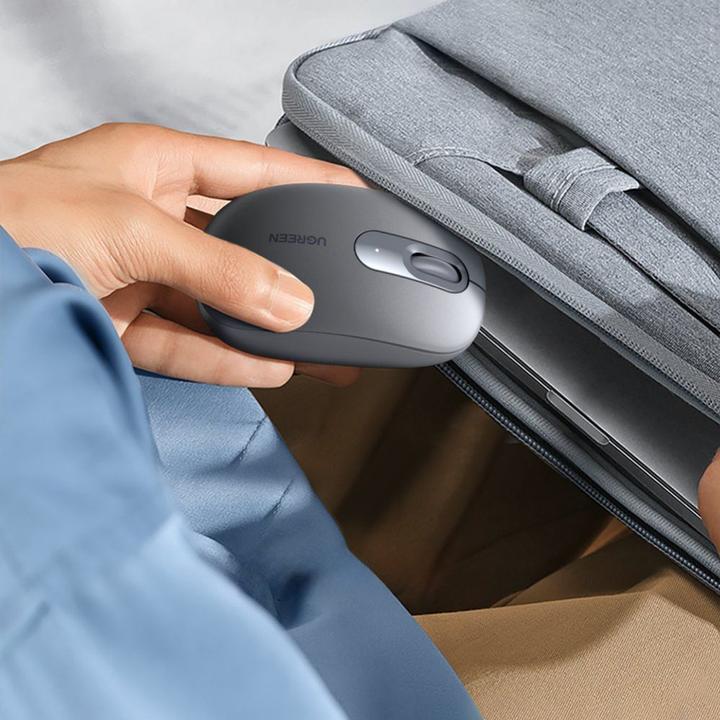 Actual product image Ugreen Wireless mouse 90669 2.4G (moonlight grey) (Wireless)