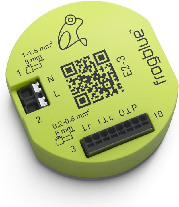 Produktbild Frogblue frogEntry 2-3, 2-Kanal Türöffnungsmodul (12V) mit 3 Kleinspannungs-Eingängen (Schaltaktor)