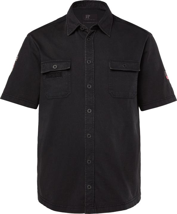 Immagine prodotto JP1880 Jersey-Hemd, Halbarm, Kentkragen, Vintage-Look, Modern Fit (7XL)