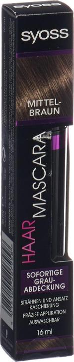 Actual product image Syoss Hair Mascara (Middle brown)