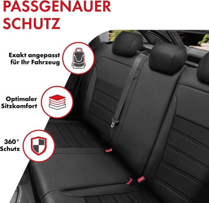 Produktbild Walser Sitzbezug für Seat Leon ST (5F8) 09/2012-Heute, 1 Rücksitzbankbezug