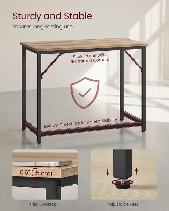 Produktbild Vasagle Wörky (100 x 50 x 76 cm)