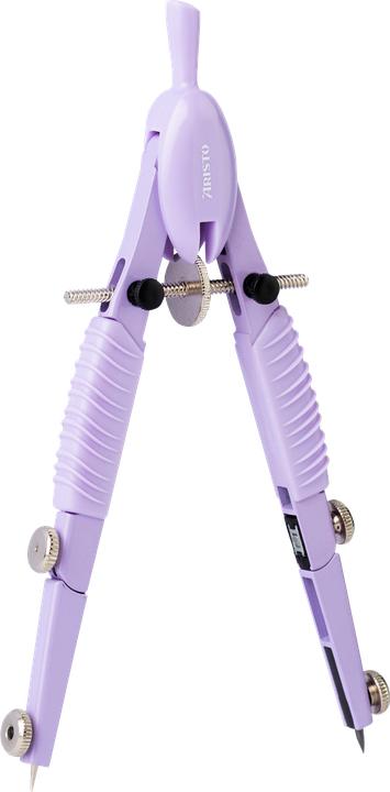 Image du produit Aristo Set compas Topline + porte-mine, série art, lavende