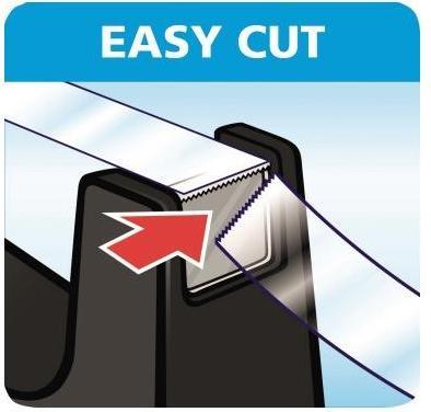 Immagine prodotto tesa Dispenser da tavolo tesafilm EASY CUT - Dispenser di nastri per rotoli fino a 33 m x 19 mm