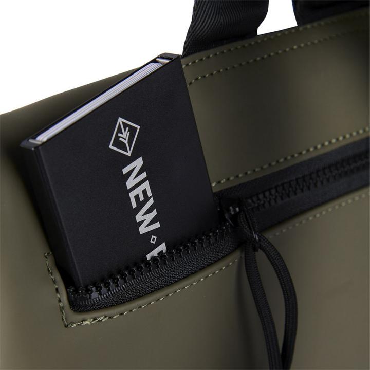 Actual product image New Rebels Bowie Rolltop Backpack Mini Refl. Part Olive